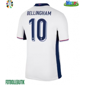 England Jude Bellingham #10 Hemmatröja EM 2024 Kortärmad